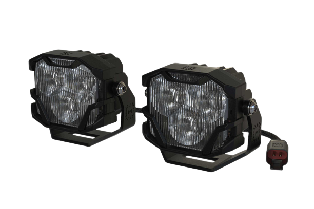 Morimoto 4Banger LED Pods Wide White (Set of 2)