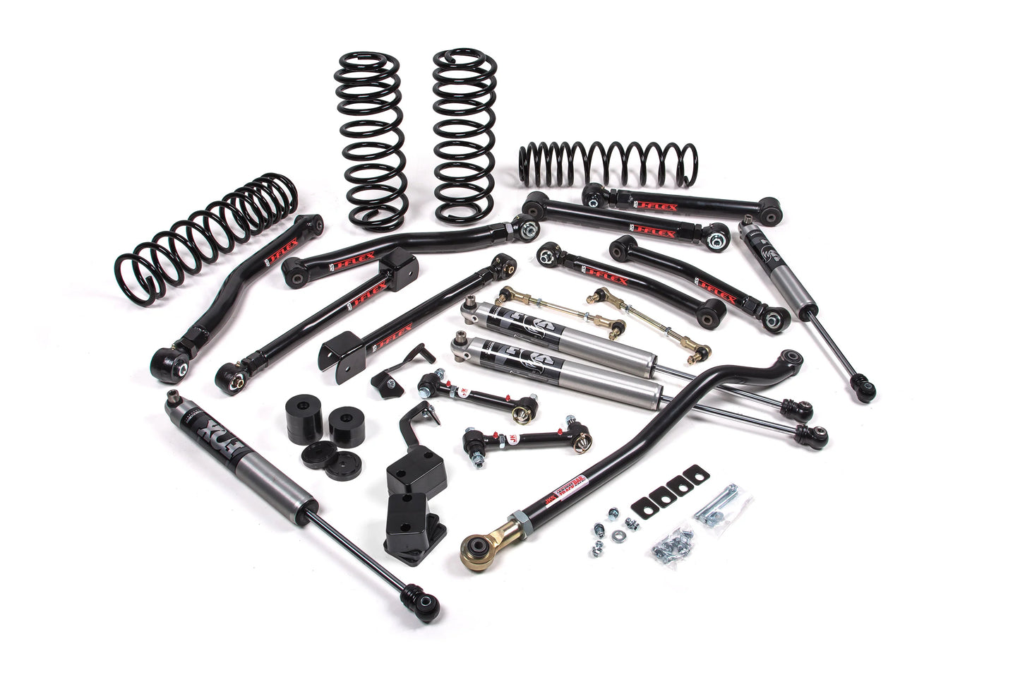 2018-2023 Jeep Wrangler (JL) J-Kontrol 3.5in 4Dr w/Fox Adventure Series Shocks, STD Rate Coils