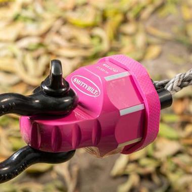 Smittybilt Breast Cancer Awareness Aluminum Winch Shackle (Pink)