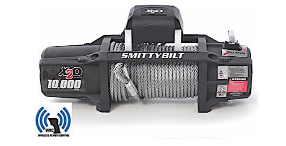SmittyBilt X20 10,000lb Winch