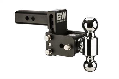 B&W Tow & Stow 2 Inch 3 Inch Drop Receiver Hitch (Black)