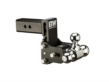 B&W Tow & Stow 2.5 Inch 5 Inch Drop Receiver Hitch (Black)