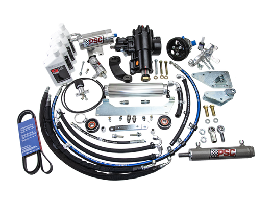PSC Cylinder Assistâ„¢ Steering Kit for 2020 and Newer Jeep JL 2.0T non-eTorque with OE Axle and OE Tie Rod