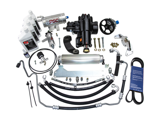 PSC Adventure Steering Kit for 2018-20 Jeep Wrangler JL 3.6L non-eTorque