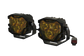 Morimoto 4Banger LED Pods Wide Yellow (Set of 2)