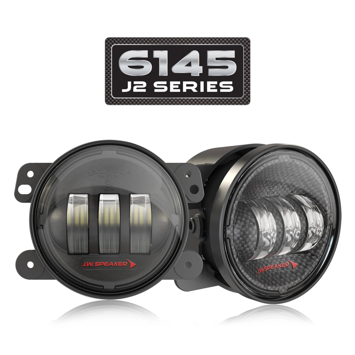 JW SPEAKER LED Jeep Fog Lights – Model 6145 J2 Series