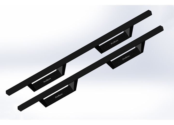 Promaxx Automotive Textured Black Drop Step for 2014-2018 Silverado & Sierra 1500 Crew Cab