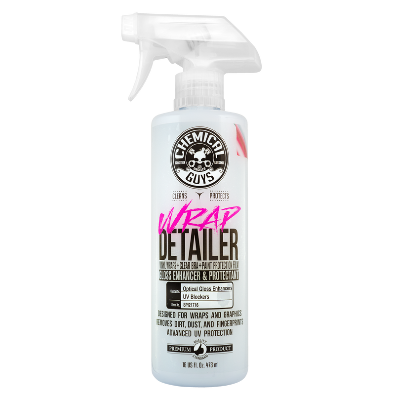 Chemicals Guys WRAP DETAILER UNIQUE QUICK DETAILER & PROTECTANT FOR VINYL WRAPS