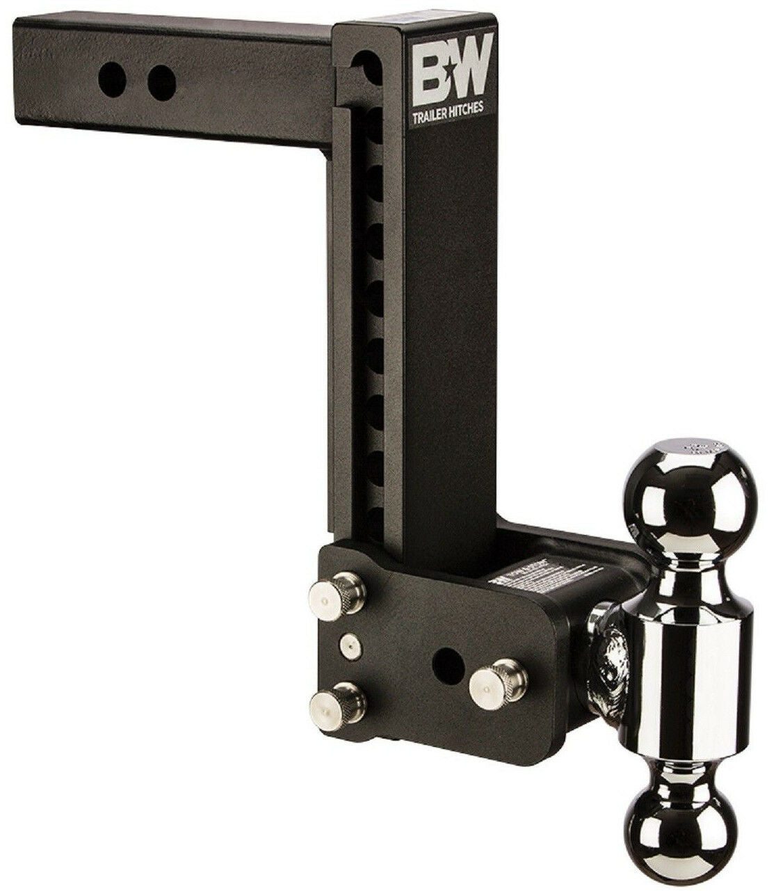 B&W Tow & Stow 2.5 Inch 8.5 Inch Drop Receiver Hitch (Black)
