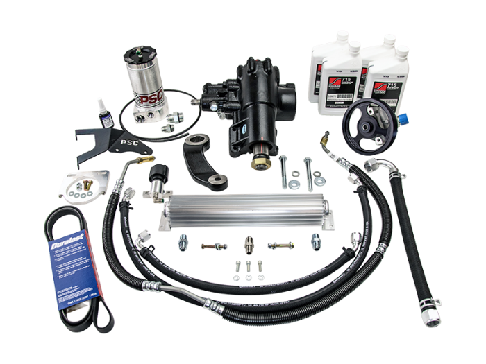 PSC Adventure Steering Kit for 2007-11 Jeep JK 3.8L