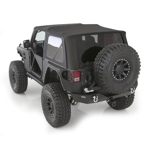 Smittybilt Replacement Soft Top w/ Tinted Windows in Black Diamond