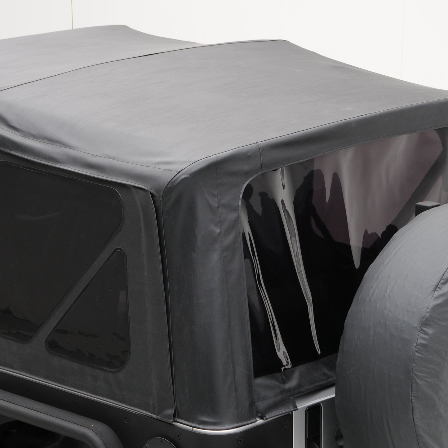 Smittybilt Replacement Soft Top w/ Tinted Windows in Black Diamond